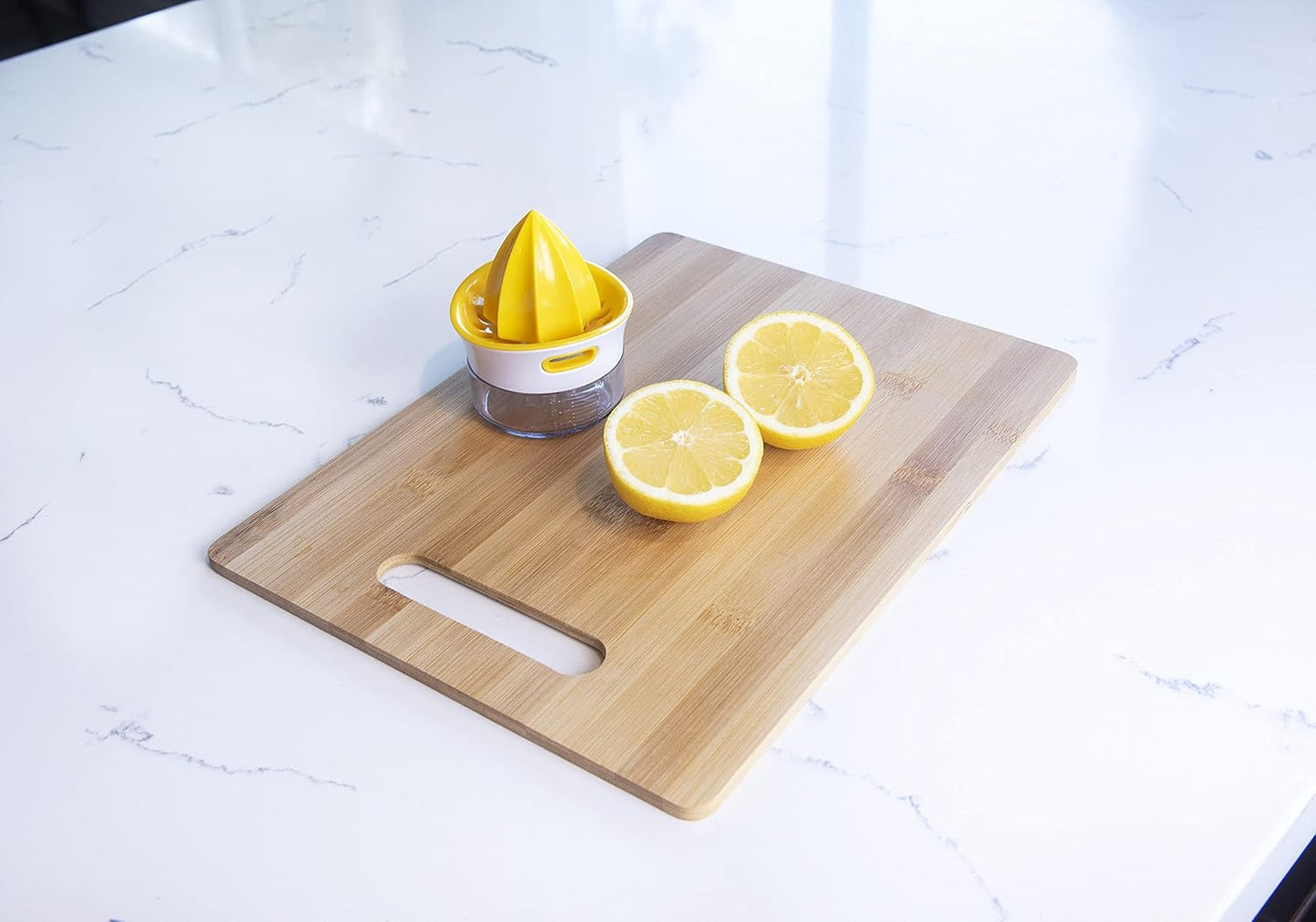 Joie Lemon and Lime Small Hand Juicer and Reamer, Built-In Measuring Cup, 1oz/30ml, Easy to Strain, Stores Leftover Juice, BPA-Free, Dishwasher Safe