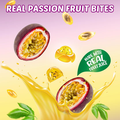 AMOS Peelerz Peelable Gummy Candy Variety Pack, Mango White Peach Banana Green Apple Passion Fruit Lychee, Soft Chewy Fruit Snack, Pack of 6