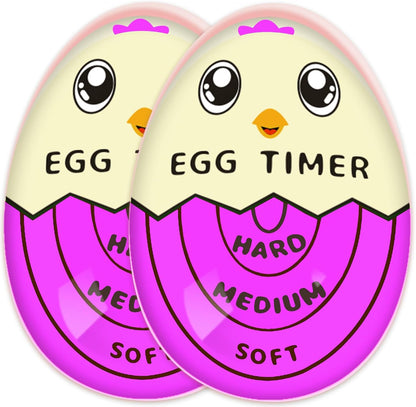 Lasubst Egg Timer for Boiling Eggs that Changes Color When Done, Tricolor