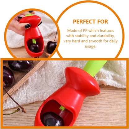 PRETYZOOM Cherry Pitter Tool Plastic Core Remover Kitchen Accessory for Home Use Sturdy Wear-resistant Fruit Seed Remover Suitable for Cherries and Olives