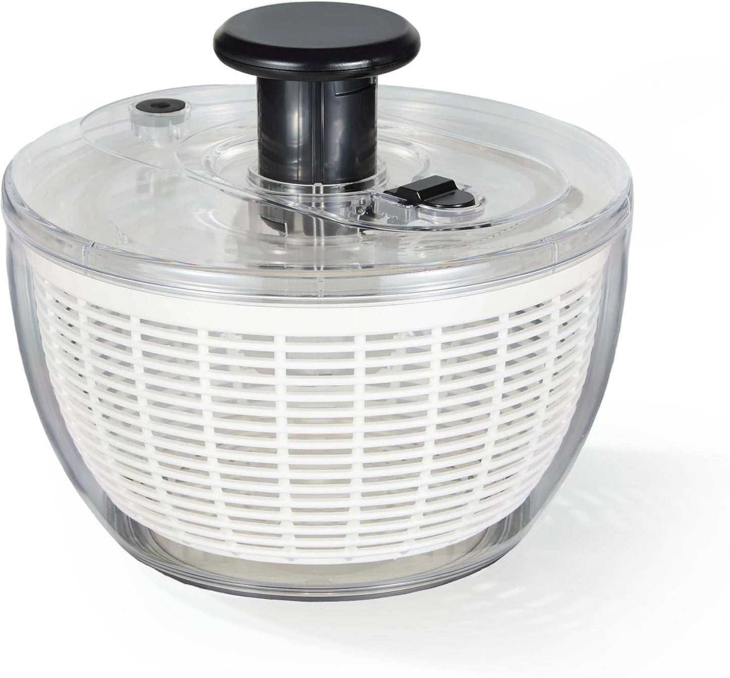 CAROTE 6.4 Qt Salad Spinner Large Lettuce Spinner Plastic Vegetable Fruit Washer, Vegetable Cleaner Salad Cleaner Lettuce Washer, Non-Slip Base, BPA-Free