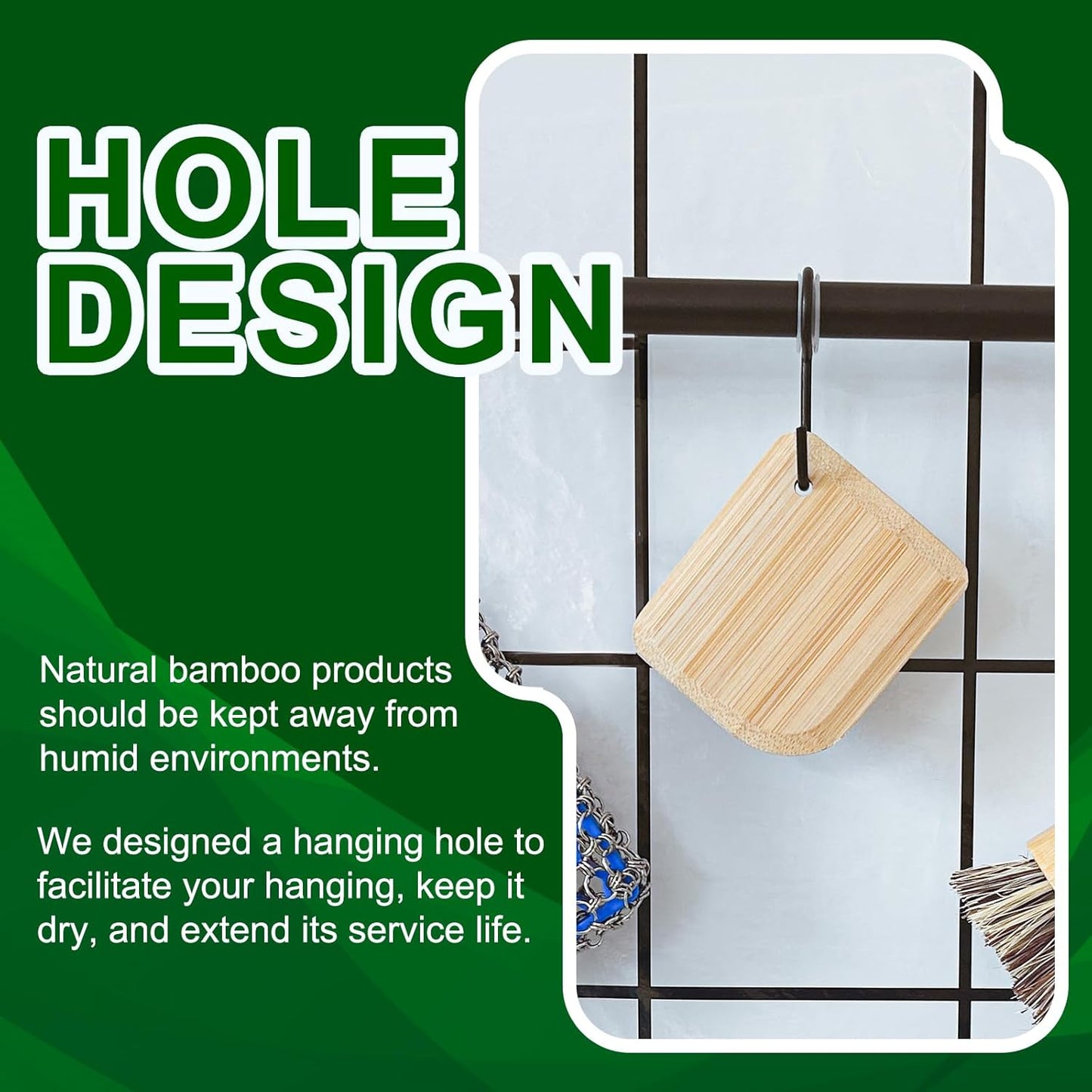 Bamboo Pan Scraper, Pot Scraper, Food Scraper, Kitchen Scraper Tools for Cast Iron Skillets, Cookware, Dishes, Pans and Pots (2 Pcs)