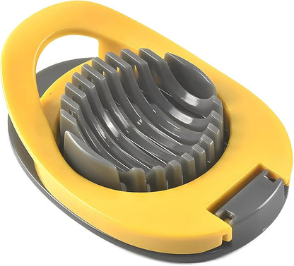 2pcs Egg Slicer for Boiled Eggs, Kiwifruit Strawberry Cutter with Stainless Steel Wire