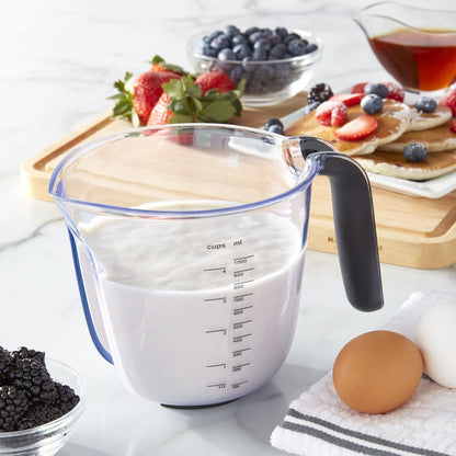 KitchenAid KQ298OSOBA Gourmet Set of 3 Measuring Jugs, Onyx