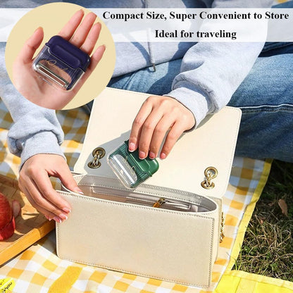 Apple Peelers for Kitchen, Fruits & Vegetables Peelers for Potato, Carrot, Cucumber Peeling, Vegetable Peeler with Cover & Magnet Attachment, Sharp & Safe Blade Kitchen Food Peelers for Easy Peeling