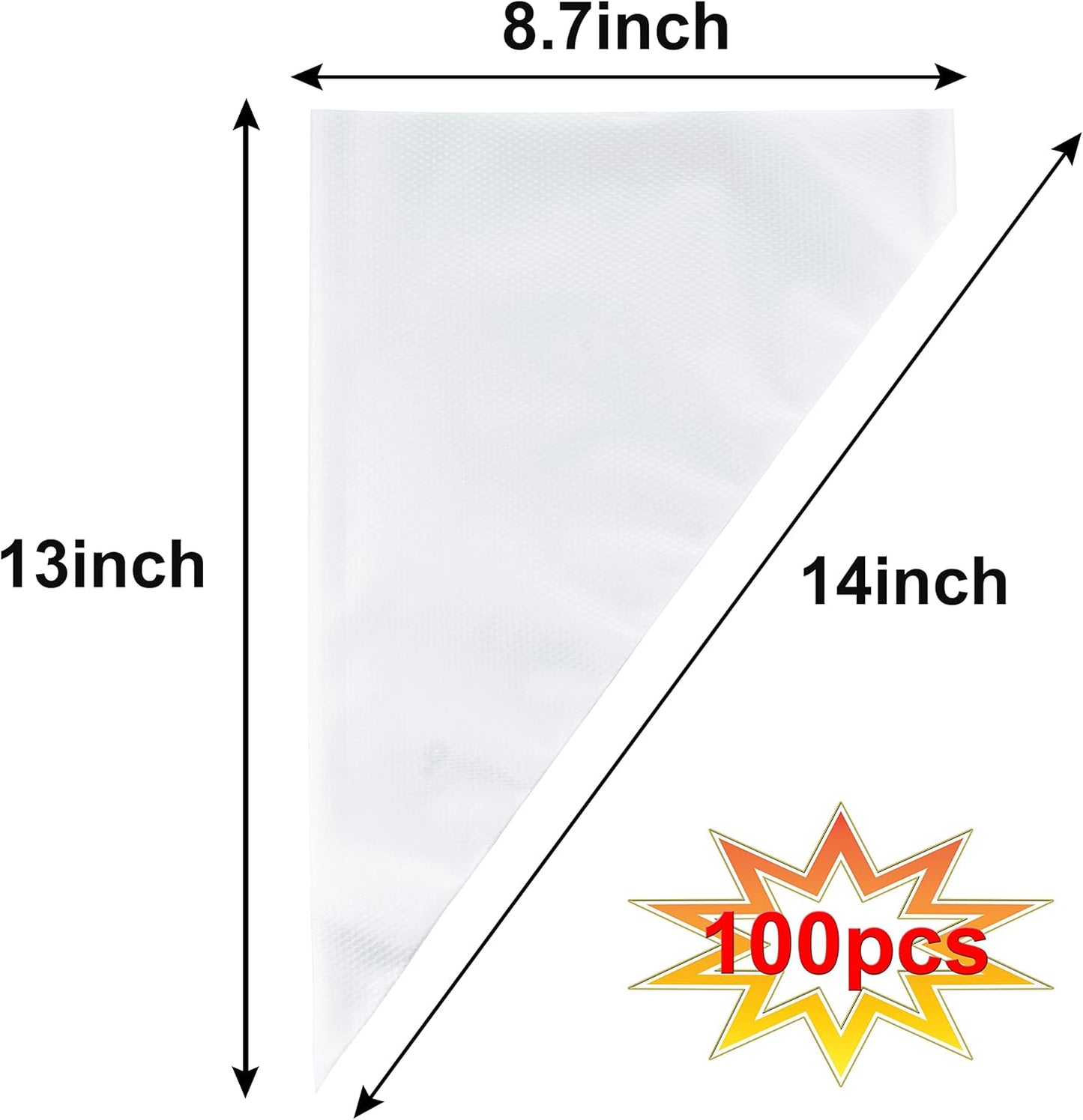 Piping Bags and Tips Set, Cakes Decorating Supplies Kit with 100pcs 12 Inch Pastry Bags, 16 Piping Tips, 3 Cake Scraper, 2 Couplers, 2 Bag Ties, Simple and Convenient Baking Supplies Set