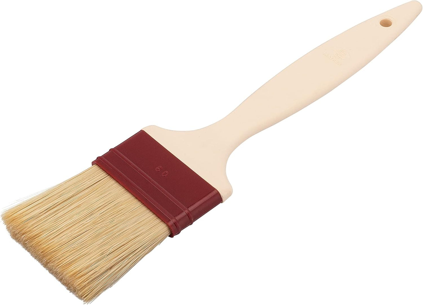 Matfer Bourgeat Natural Pastry Brush, Flat, 1 1/2"