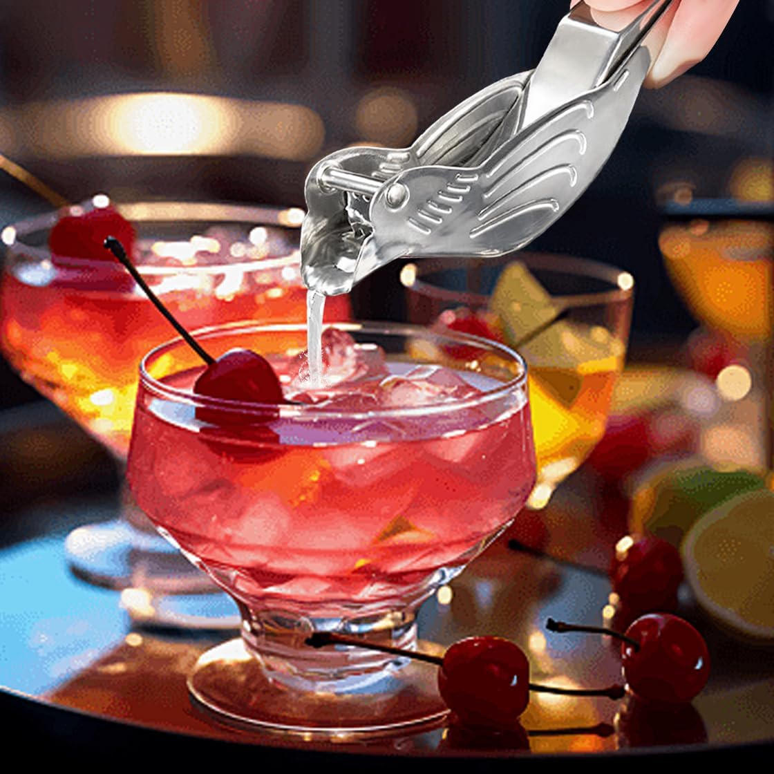3pcs Lemon Juicer, Manual Lemon Squeezer Portable Lime Juicer, Bird Shape Hand Press Juicer for Orange Lime Pomegranate (3pcs)