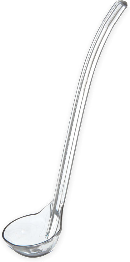 CARLISLE FOODSERVICE PRODUCTS 029503 Carly Plastic Dressing/Serving Ladle, 1 oz./9.5", Black