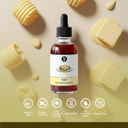 Dolce Flav Cheesecake Extract – 2 Ounce Water-Soluble Kosher, Sugar-Free, Concentrated Creamy Flavor for Desserts, Frostings & Pastries, Includes Measured Dropper