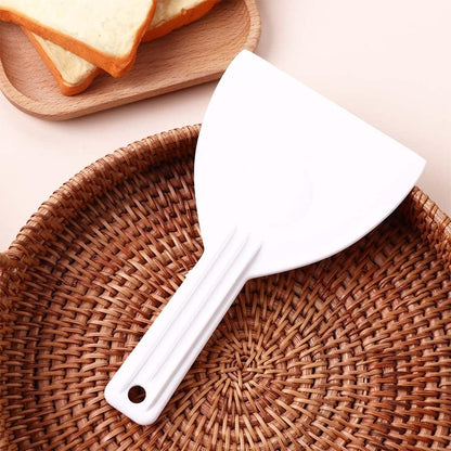 2PCS Plastic Dough Cutter,Bread Dough Trimming Scraper,Cake Pizza Spatula Cutter, Pizza Bread Bench with Handle Trimming Icing Baking Chopper