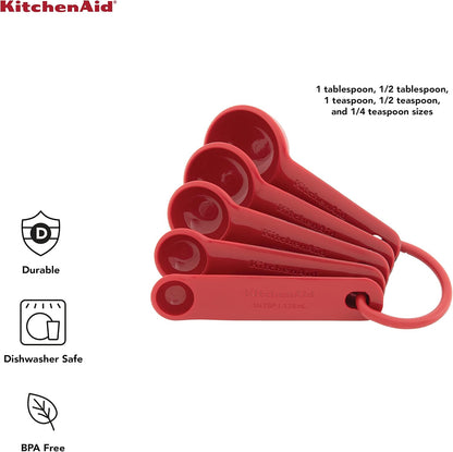 KA UNIVERSAL S5 MEASURE SPOON RED