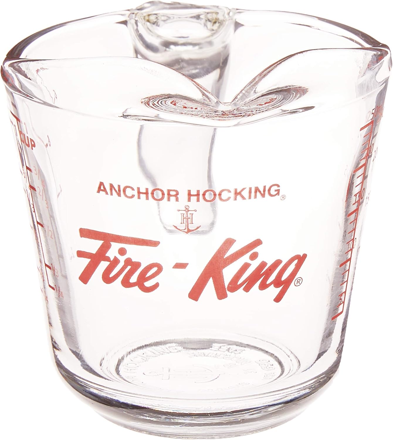 Anchor Hocking 2 Piece Glass Measuring Cup Set