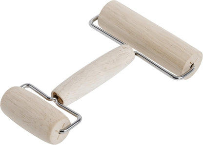 Norpro Wood Pastry/Pizza Roller 4.25in/10.5cm