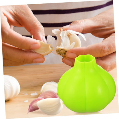 UKCOCO Silicone Garlic Peeler Tube Skin Remover Tool for Easy Garlic Clove Peeling Non Slip Roller for Kitchen Use Saving and Safe Food Grade Silicone