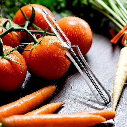 “Old-School” Professional Vegetable, Potato, Carrot Peeler – Stainless Steel body and blade (small)