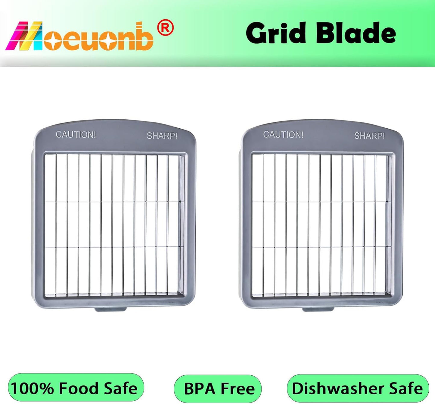 Replacement Blades - 2 PCS (Small Grid Blade-7mm)
