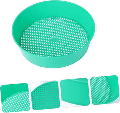 Bonsai Tools DIY Tools Mining Sand Sifter Mesh Filter Sifter Plastic Sand Grader Dispenser Gardening Supplies Stone Riddle Plastic Sieve Light
