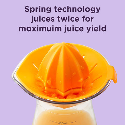 Chef'n Juicster Mini Citrus Juicer, One Size, Lemon/Arugala