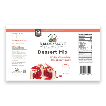 A Blend Above Banana Cream No-Bake Dessert Mix, 3 Pack, No-Bake Cheesecake, Fruit Dip, Dessert Mix, Bagel Topping, Frosting, Cheesecake Filling, Quick and Easy to Make, Makes 16 Ounces, Cream Cheese,
