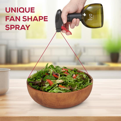 Evo Oil Sprayer Minis, Non-Aerosol for Olive, Cooking Oils, and Vinegars, 8-Ounce Capacity, 1 Each Yellow and Green
