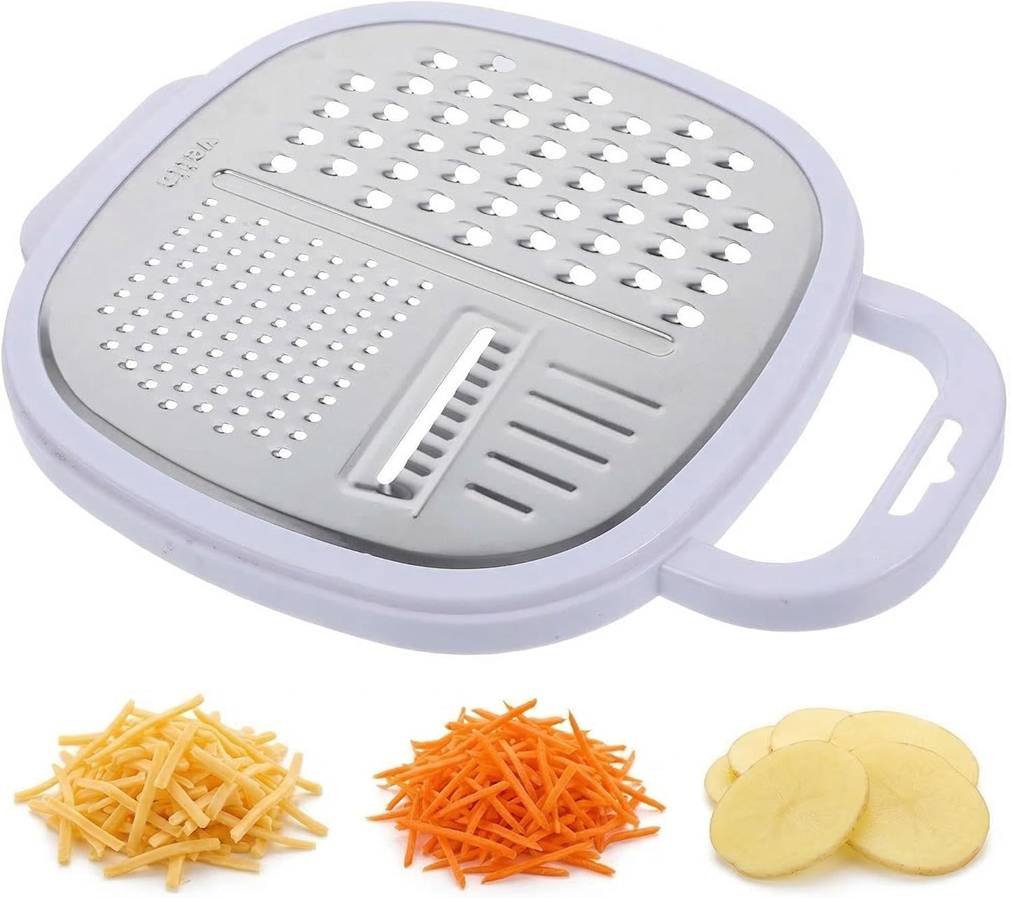 Cheese Grater with Container, Cheese Grater with Handle for Kitchen Box
