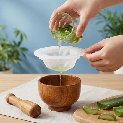 2pcs 200 & 400 Mesh Strainer, Ultra Fine Mesh Strainer, Fine Mesh Strainers Filter for Cooking Oil Milk Juice Wine Cheese Whey Grease Coffee