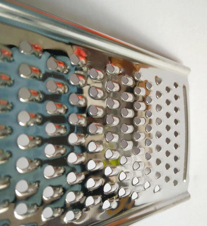 Cheese Grater, 9.4 Inch x 2.2 Inch Stainless Steel Vegetables Zester for Vegetables, Cheese, Fruits and Lemon (1)