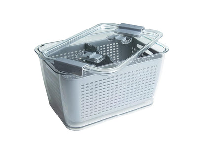 Kitchen Spaces - 1465A6-AMZ Kitchen Spaces Colander Bin, Medium, Gray
