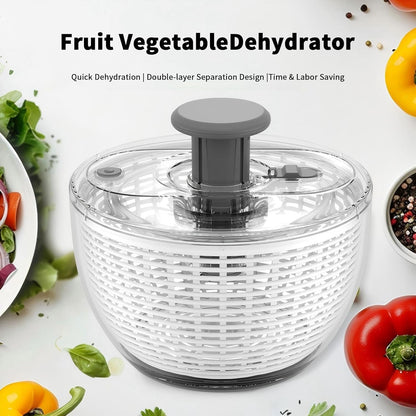 quick press salad spinner and vegetable washer tool for lettuce spinner 3.8L Small capacity Fruit Washing Bowl with fruit washing bowl with strainer dehydrator kitchen appliances