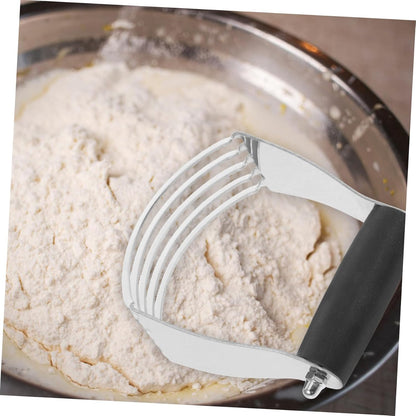 ABOOFAN Manual Flour Mixer Stainless Steel Pastry Blender Butter Scraper Dough Blender Essential for Baking Scones Cookies