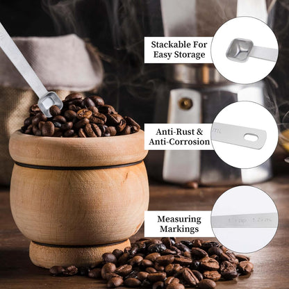 2 Pcs 1/3 Teaspoon(1/3tsp, 1.5ml) 1/16 Teaspoon(1/16tsp, 0.3ml) Stainless Steel Measuring Spoons Single Square Bowl Milligram Measuring Spoons