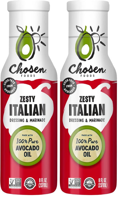 Chosen Foods Homestyle Balsamic Dressing and Marinade 8 oz with Recipe e-Book Bundle