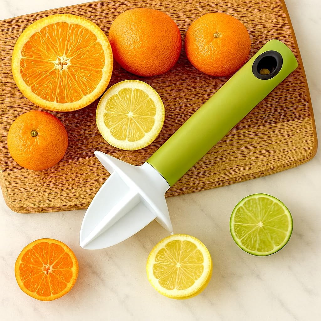 Citrus Reamer, Manual Handheld Juicer for Lemons, Limes & Oranges