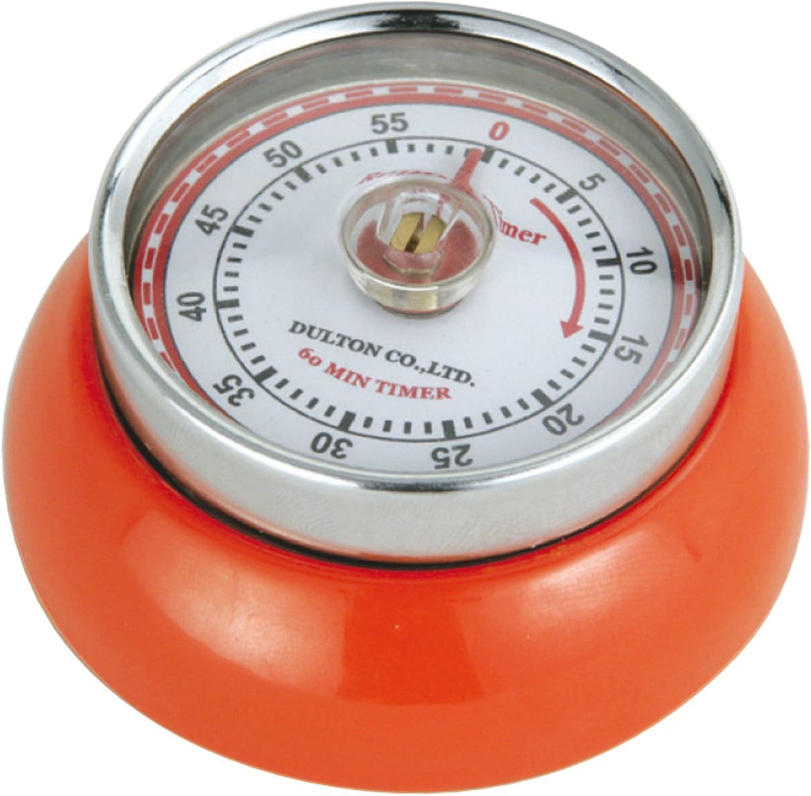 Zassenhaus Magnetic Retro 60 Minute Kitchen Timer, 2.75-Inch, Teal