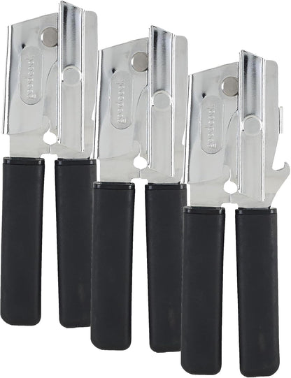 GoodCook Everyday Classic Can Opener – High Carbon Stainless Steel Heavy Duty Can Opener with Soft Grip Handles, Easy to Use Kitchen Tool, Universal for Any Sized Can