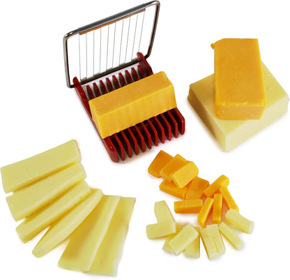 Norpro Dual Sided Flip N'Slice Slicer, Red, 4.25" x 3.25" x .88"