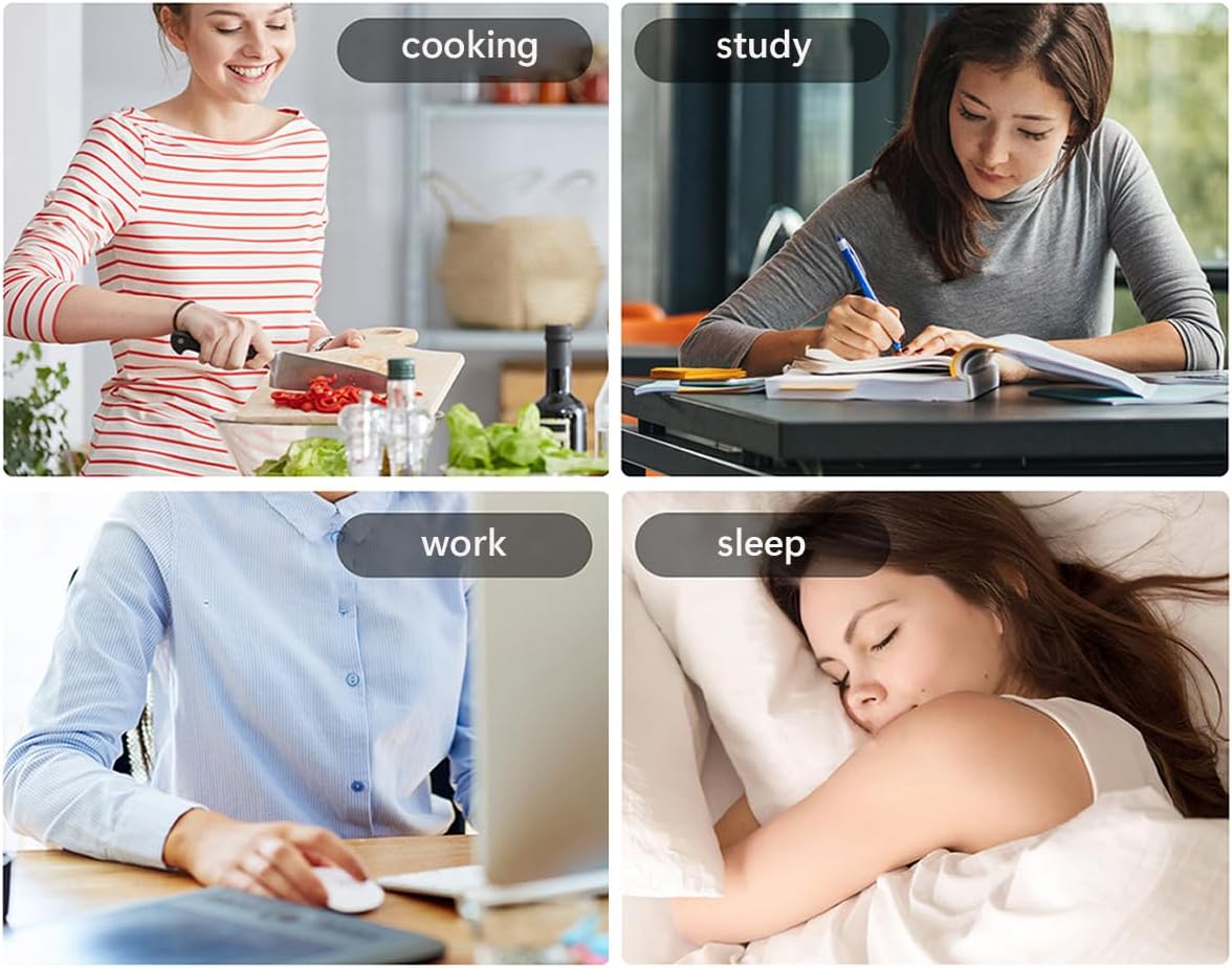 Cube Timer, Gravity Sensor Flip Timer for Study, Work, Game, Task, Kitchen, Kids, ADHD, Productivity, Workout (White 15-20-30-60)