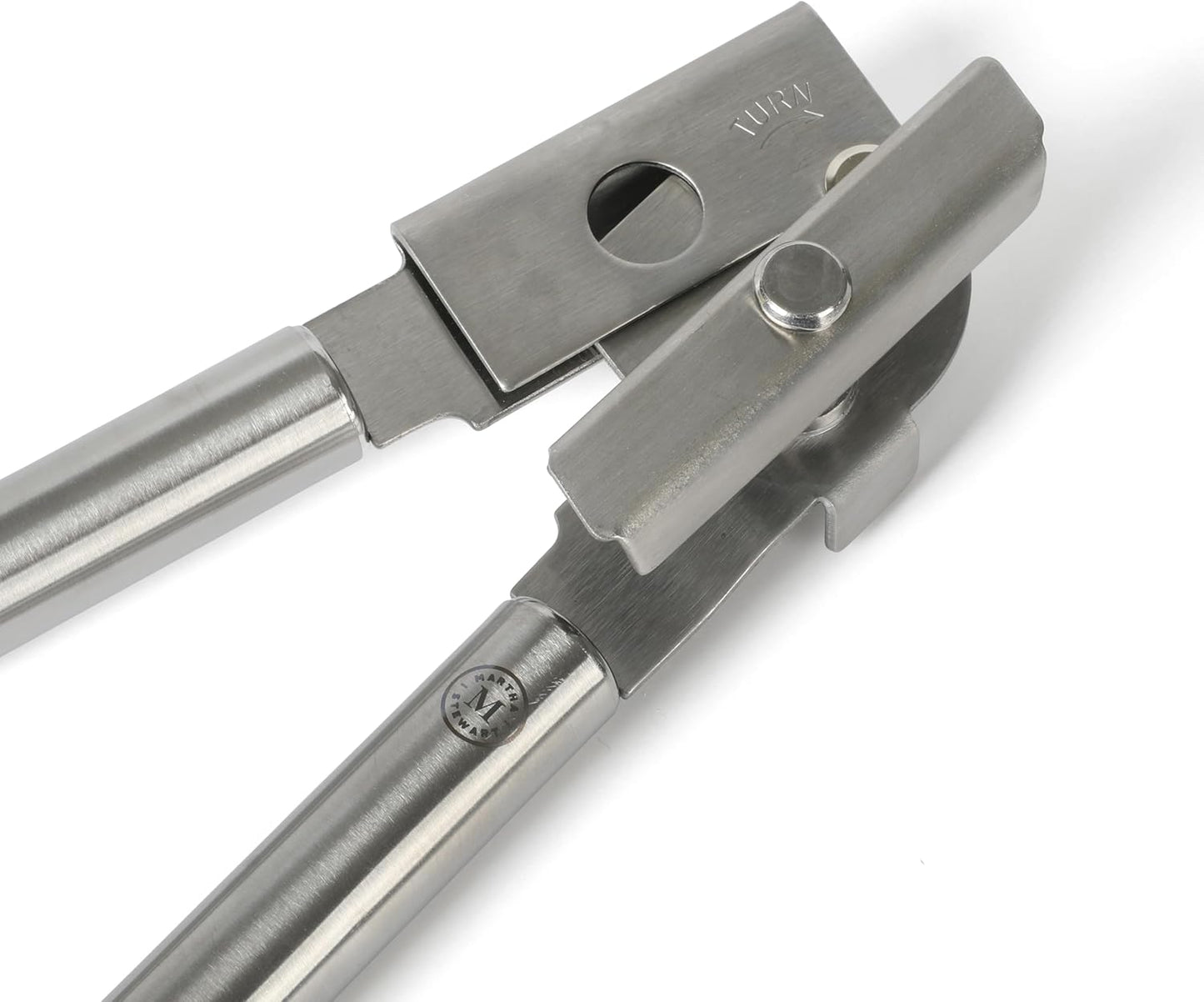 Martha Stewart Sprucedale Stainless Steel Heavy Duty Can Opener – Durable and Easy-to-Use Manual Kitchen Tool for Effortless Opening