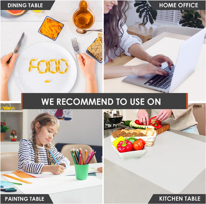 Standard Silicone Mat,Black Baking Mat-Food Grade Kids Dinner Table Placemat Non Slip Counter Mat with Raised Edges Heat Resistant Mat for Air Fryer Nonstick Pastry Dough Mat(1 Pack 23.6'' x 15.7'')