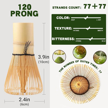 Clay&Fire Matcha Whisk Set, 9 pcs Ceramic Matcha Set, Gifts for Women,Matcha Bowl with Spout and Whisk, Matcha Kit for Matcha Lovers, Gift Mother's Day, Birthday, Anniversary