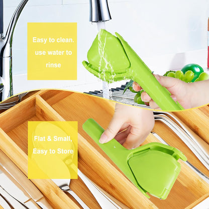 Lemon Squeezer, Effortless Manual Flat Lime Juicer Squeezer, Hand Citrus Press, Folds Design For Saving Space Storage, Easy to Make Juice From Lemon, Lime, Cirtus, Orange, Fruits