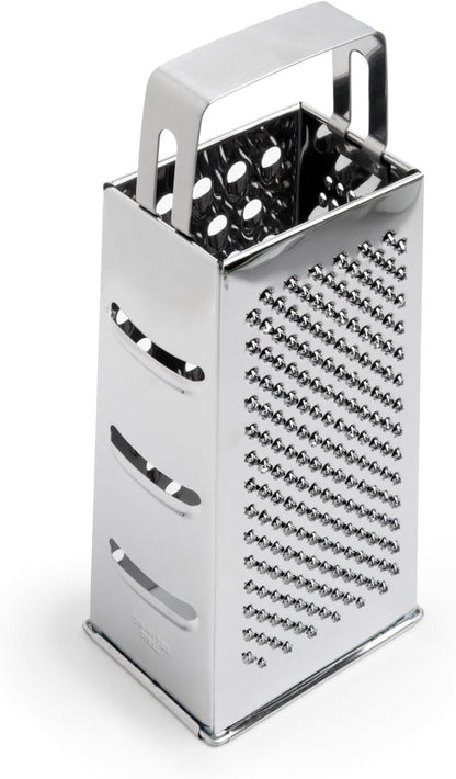 Fox Run 4-Sided Grater, Stainless Steel, 8-Inch