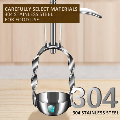 VolksRose Cherry Pitter Tool, Multi Stoner Fruit Remover with Stainless Steel Rod, Dates Pitting Device for Red Dates, Hawthorn, Cherries, Jujubes