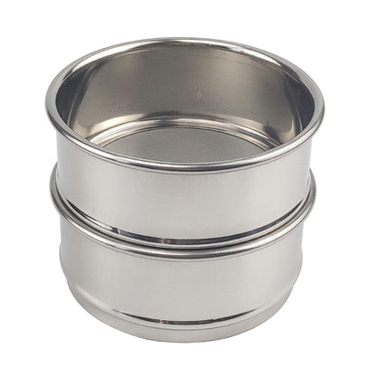 LABALPHA 70 Mesh Lab Sieves, Test Sieve #70 Mesh, 4'' Diameter, 304 Stainless Steel Wire Cloth (0.22mm)