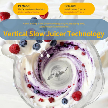 SUNHAIXIA Rechargeable Electric Juicer - Citrus Juicer with Type-c Rechargeable for Orange, Lemon and Grapefruit Juicing. (White-45Watts)