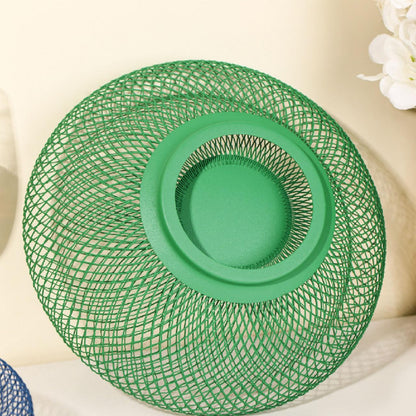 Nest Fruit Bowl with Drainer - Modern Home Decor, Creative Fruit Basket for Kitchen Counter, Dining Table, Living Room Coffee Table - Stylish Ins Aesthetic Storage & Display (Green)