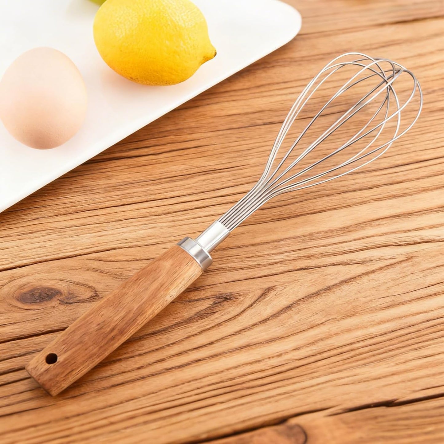 Mini Small Whisks Tool for Cooking,Stainless Steel Metal Dough Hand Whisk Egg Beater