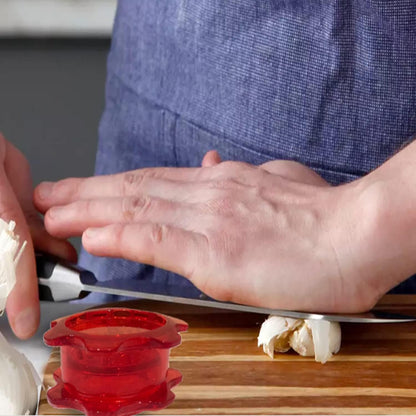 Angel’s Peel Lounge Grlic Mincer Manual Garlic for Quick Meal Preparation - Kitchen Tools for Mincing Grlic, Ginger, Herbs, Nuts (Clear Color)