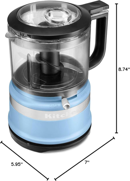 KitchenAid 3.5 Cup Food Chopper KFC3516CU, Contour Silver